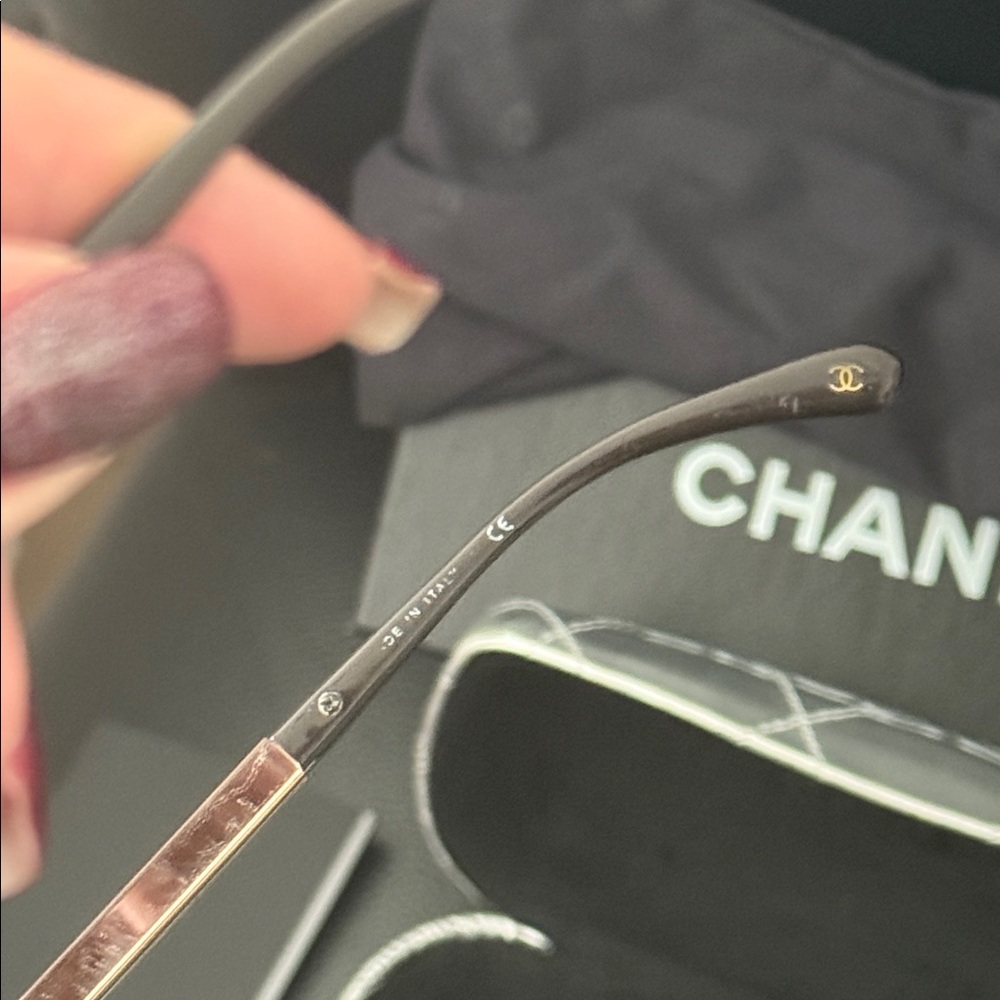 CHANEL Dark Brown Aviator Sunglasses - Picture 8 of 16